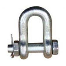 1-3/8" GALV BOLT TYPE CHAIN SHACKLE WLL 13-1/2 TON